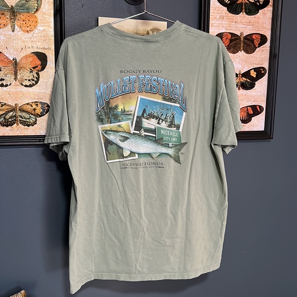 Boggy bayou festival shirt. XL. Vintage